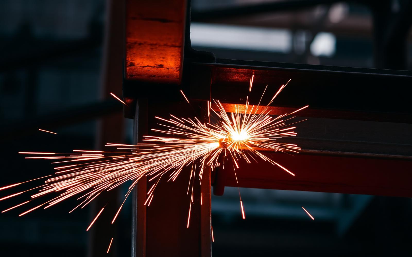 Structural steel welding